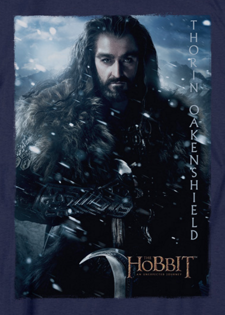 Thorin Oakenshield Poster T-Shirt - Click Image to Close