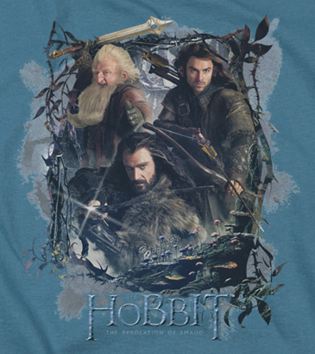 Three Dwarves Hobbit T-Shirt