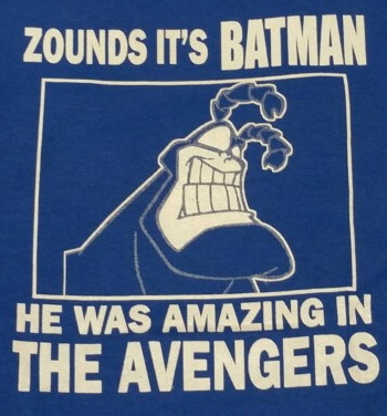 Zounds It's Batman (Tick) T-Shirt