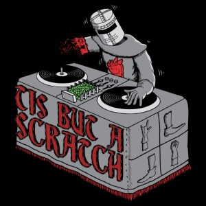 Tis But a Scratch Black Knight T-Shirt