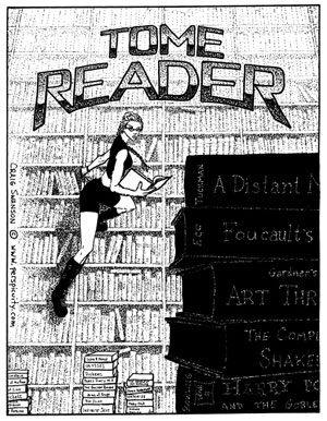 Tome Reader Shirt - Click Image to Close