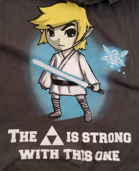 The Triforce is Strong T-Shirt - Click Image to Close