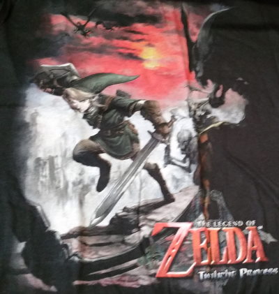 Zelda Twilight Princess Colot T-Shirt