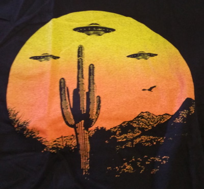 UFO Country T-Shirt - Click Image to Close