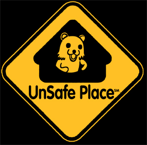 Unsafe Place Pedobear Shirt