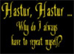 Hastur Shirt - Click Image to Close