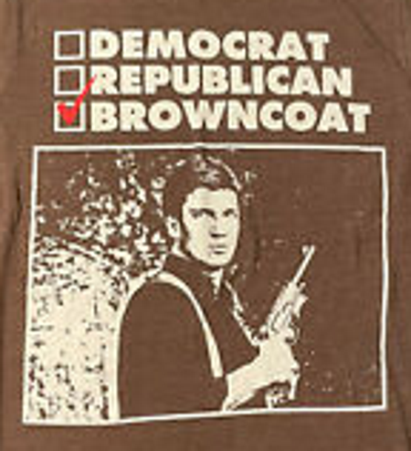 Vote Browncoats T-Shirt