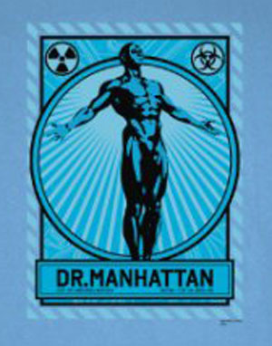 Dr Manhattan Watchmen Shirt - Click Image to Close