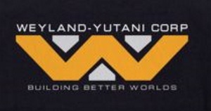 Weyland Yutani Logo T-Shirt - Click Image to Close