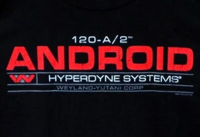 Weyland Yutani Androiid T-Shirt - Click Image to Close