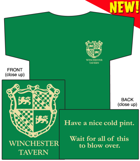 Winchester Tavern T-Shirt - Click Image to Close