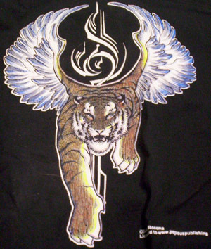 Winged Tribal Tiger Shirt