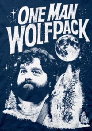 One Man Wolfpack Hangover T-Shirt