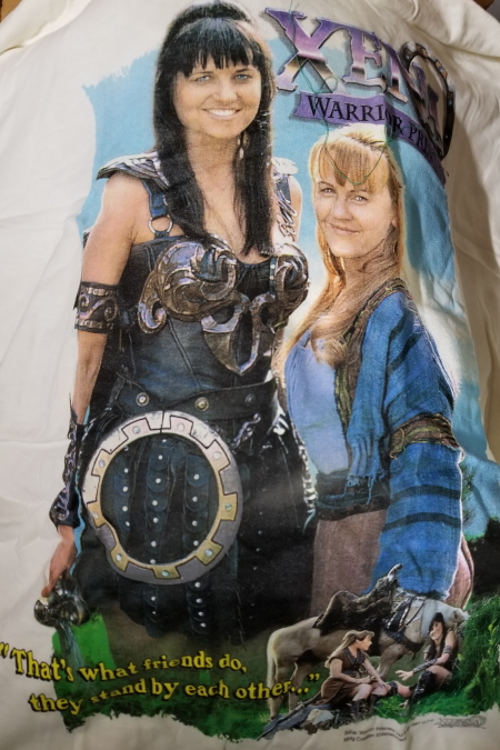 Xena & Gabrielle T-Shirt - Click Image to Close