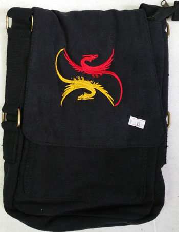 Yin/Yang Dragons Tech Bag - Click Image to Close