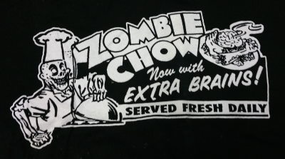 Zombie Chow Shirt - Click Image to Close