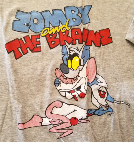 Zomby and the Brainz T-Shirt - Click Image to Close