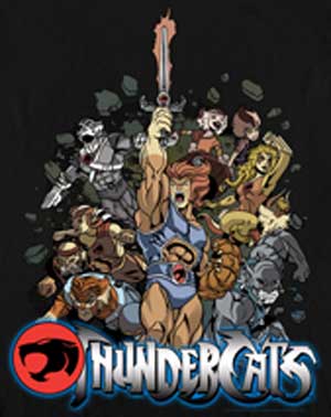 Thundercats Group with Berbills Shirt