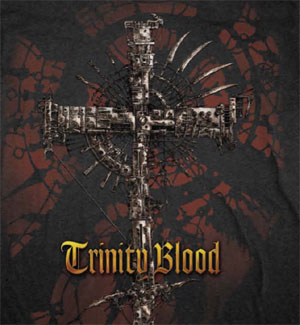 Trinity Blood Cross Shirt - Click Image to Close