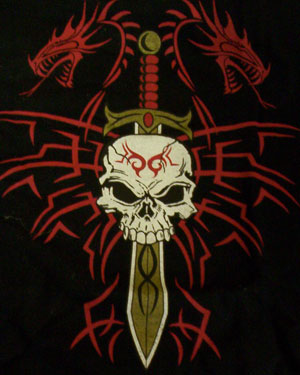 Tribal Dragon Dagger Shirt