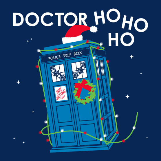 Dr Ho Ho Ho T-Shirt - Click Image to Close