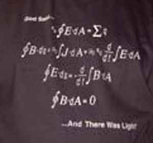 Maxwells Equations Shirt