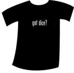 Got Dice Baby Doll Shirt