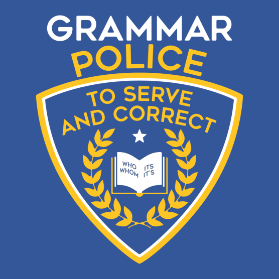 Grammer Police T-Shirt - Click Image to Close