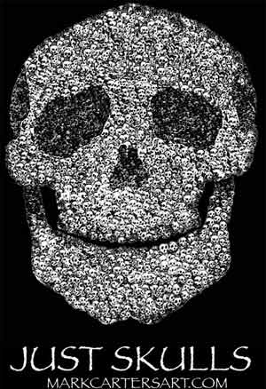 Just Skulls Shirt - Click Image to Close