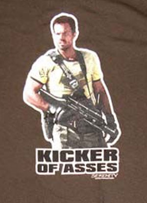 Jayne Kicker of Asses Shirt