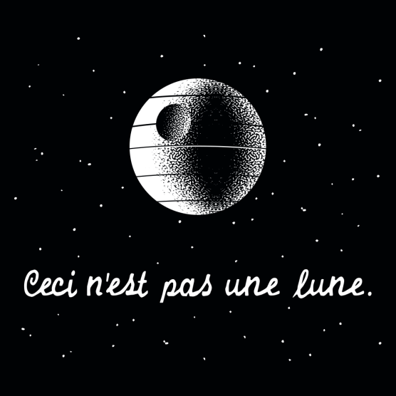 Not a Moon (French) T-shirt