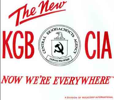 KGB/ CIA Shirt - Click Image to Close