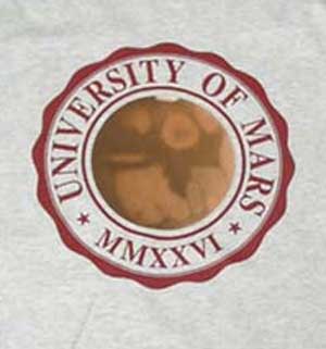 University of Mars Shirt - Click Image to Close