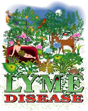 Lyme Disease T- Shirt 100% Cotton