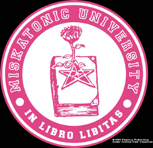 Miskatonic University Rose Book Shirt