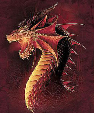 Red Dragon Shirt - Click Image to Close