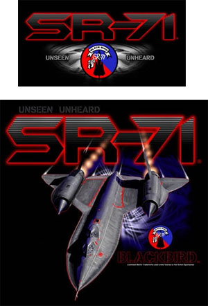 SR71-Blackbird Shirt - Click Image to Close