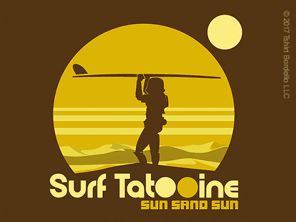 Surf Tattooine T-Shirt