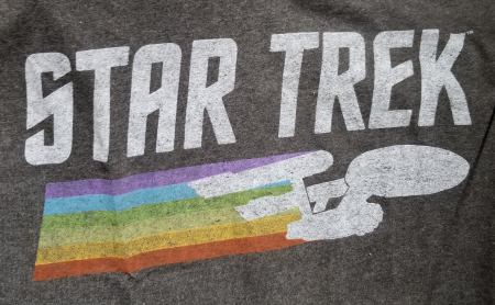 Star Trek Rainbow Flight T-Shirt