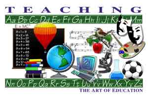 Teaching - the Art of Education Shirt - Click Image to Close